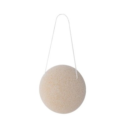 Esponja con bolsa de algodón